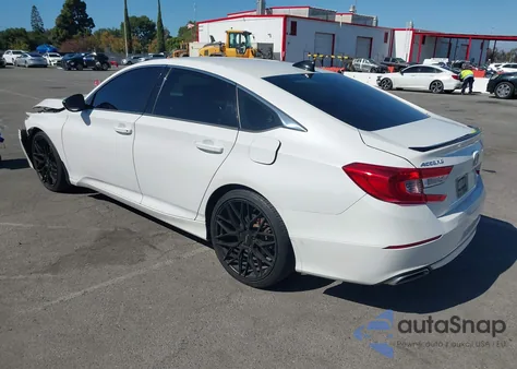 2021 Honda Accord Sport из США, поврежденный, VIN 1HGCV1F35MA058273